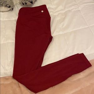 Yogalicious Maroon Leggings